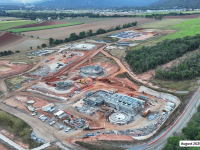 Jones Road Site Progress - August 2025
