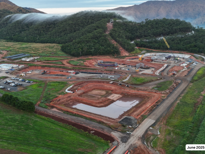 Jones Road Site Progress - June 2025