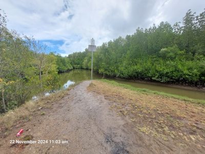 Saltwater Creek and Lily Creek confluence area