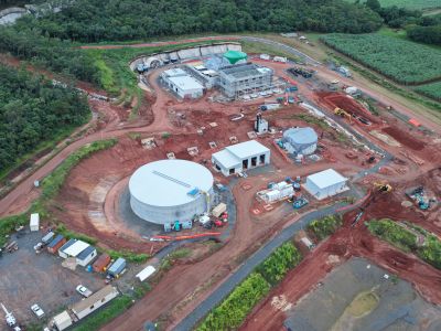 Water Treatment Plant Site Progress April 2026