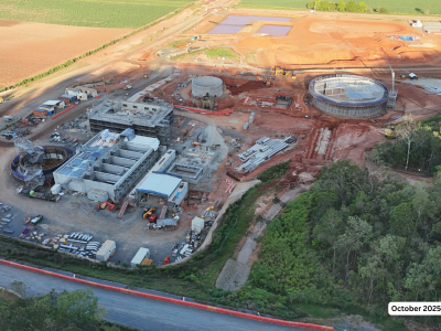 Jones Road Site Progress - October 2025